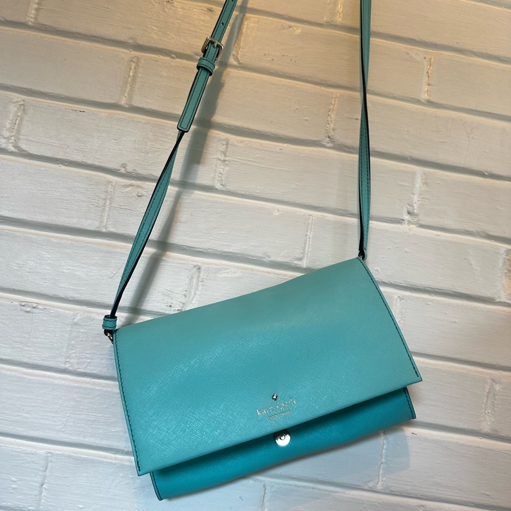 Kate Spade Teal Crossbody Bag